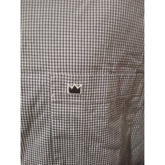 NWT Men Crown & Ivy Motion Flex Classic Fit Blue White Golf Dress Shirt XL New - Picture 5 of 15